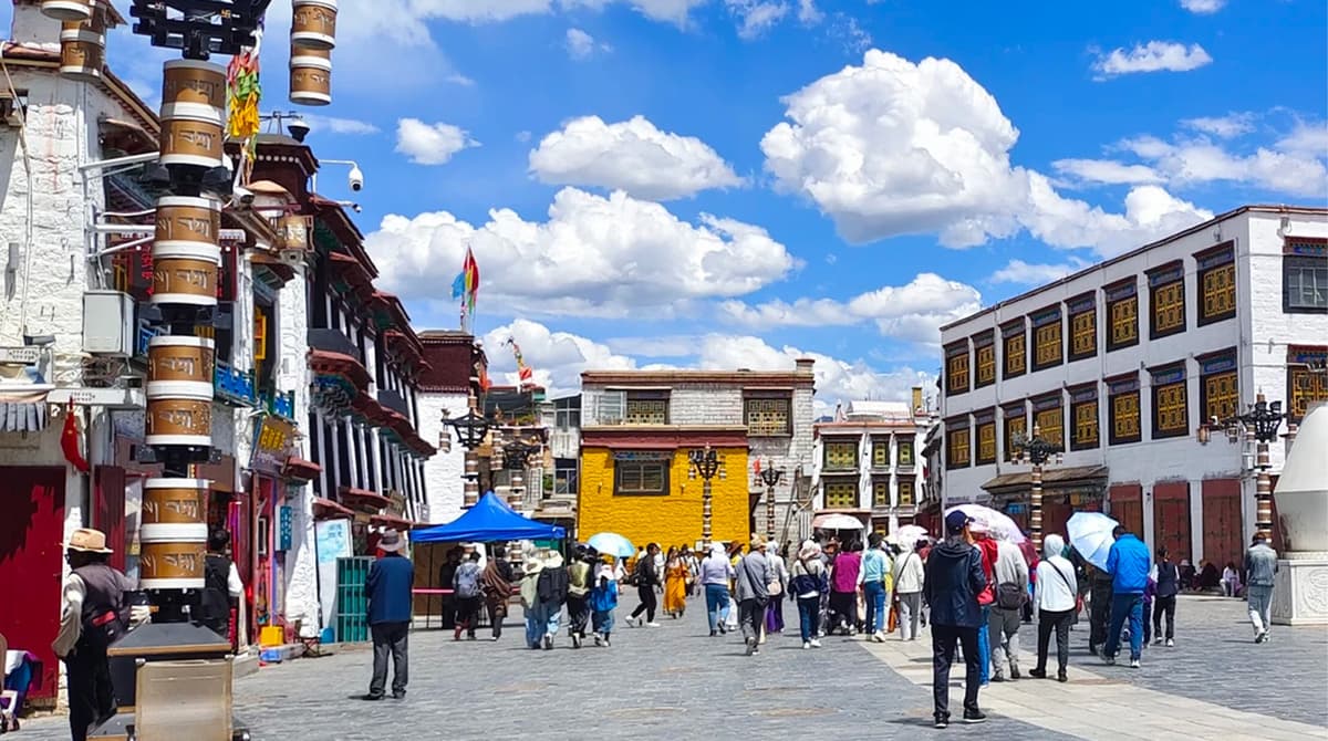 Lhasa 5-Day Private Tibet Tour Potala Palace Yamdrok Lake 4