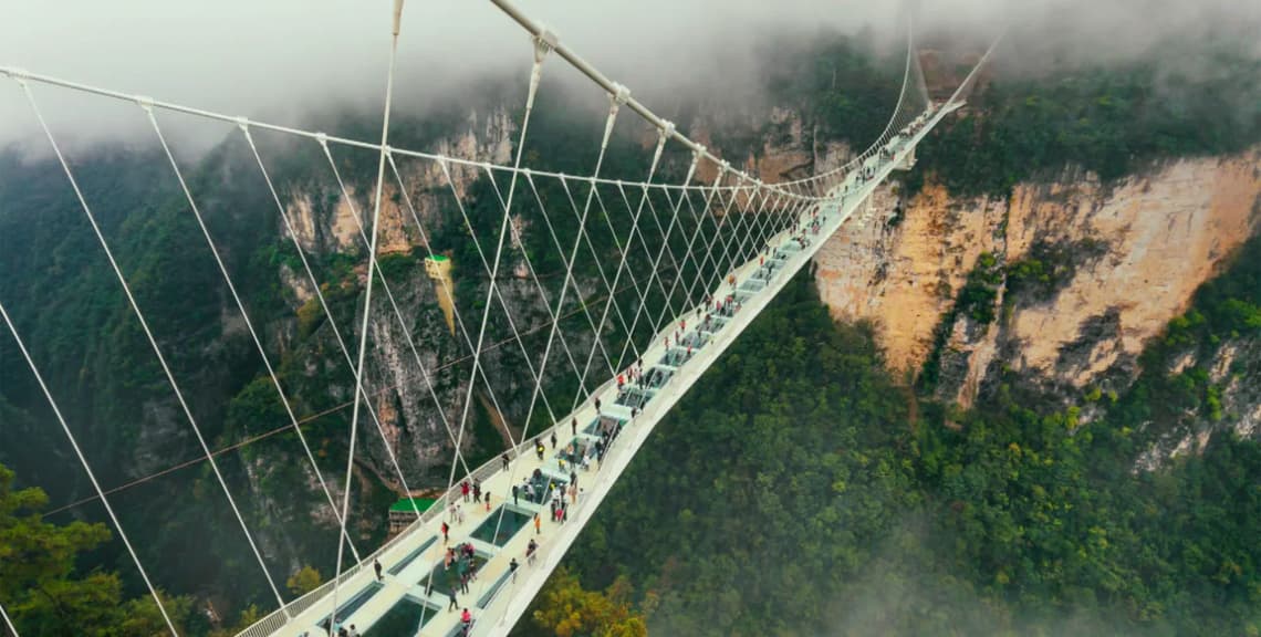 Zhangjiajie Grand Canyon Glass Bridge