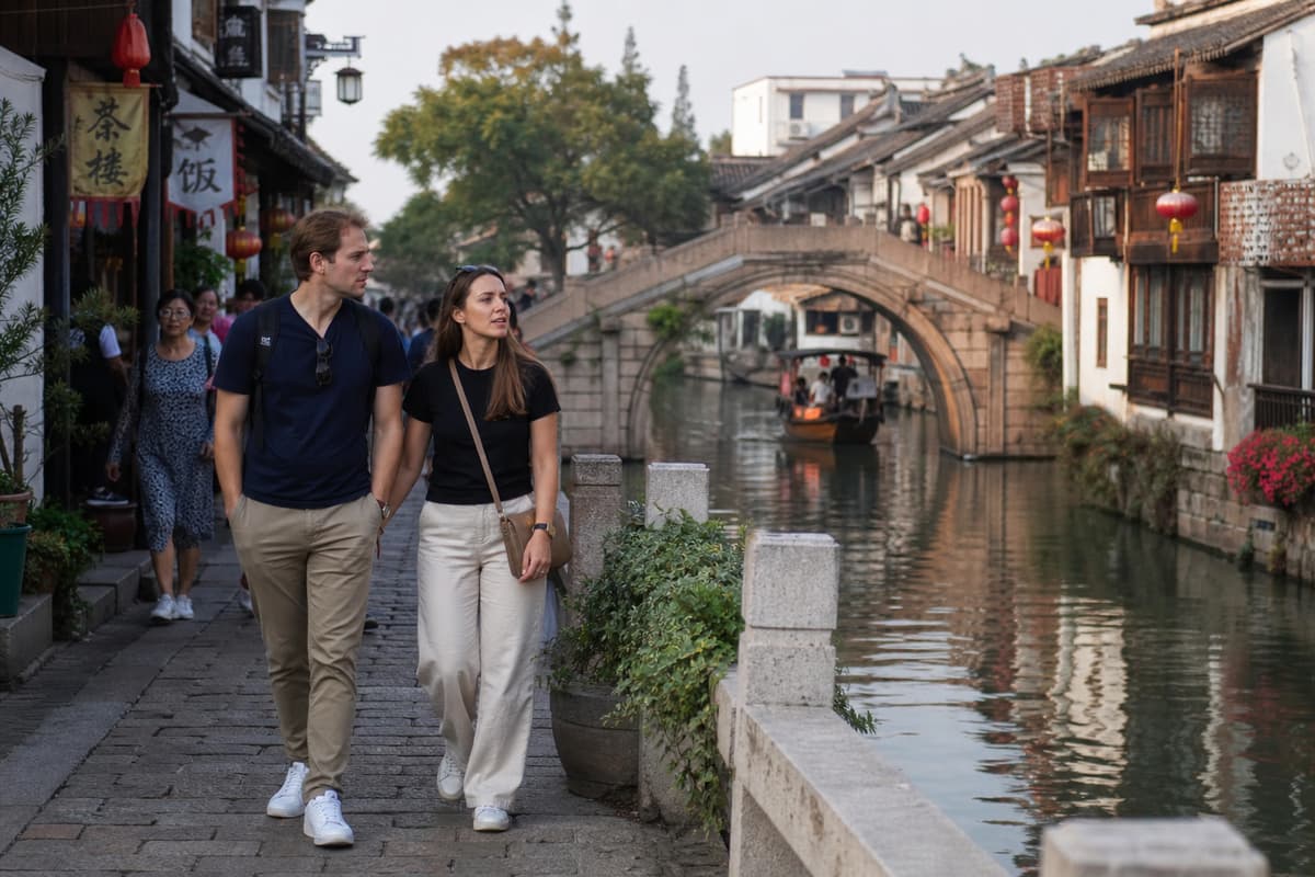 Shanghai Zhujiajiao and Huangpu River Cruise Private Tour