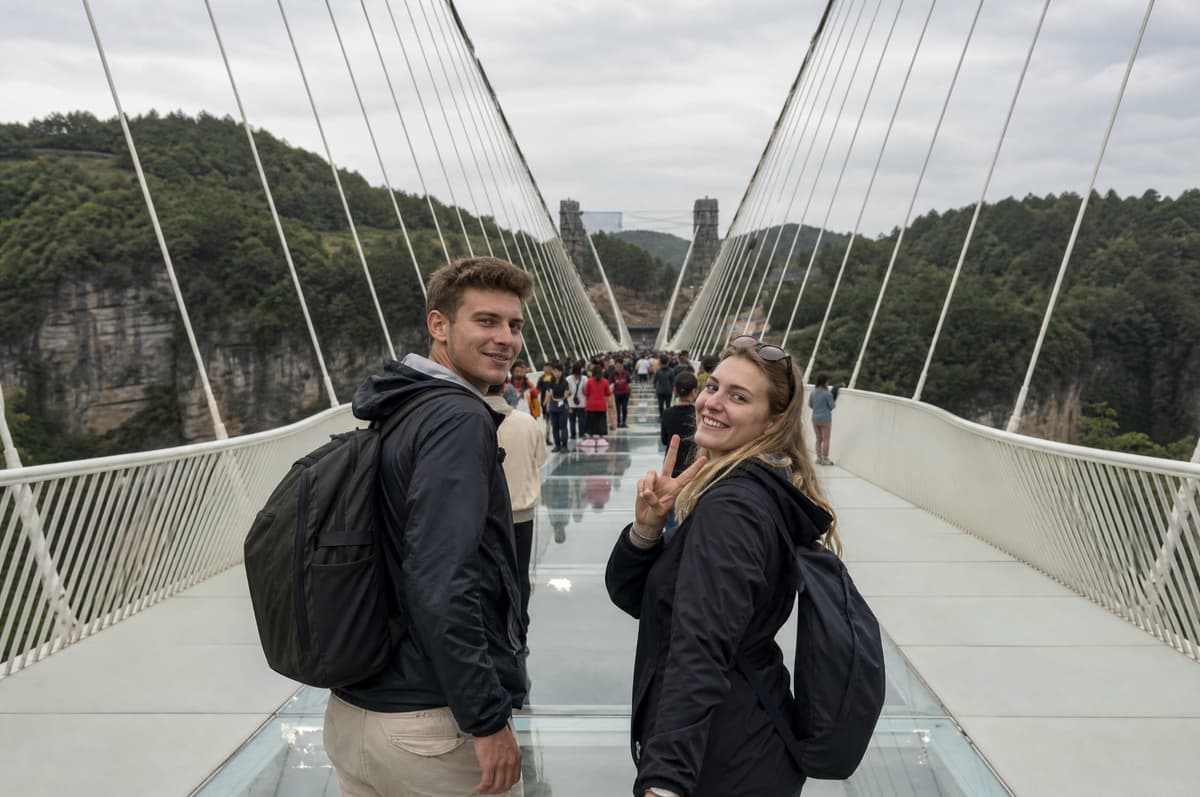 Zhangjiajie Grand Canyon and Glass Bridge Private Day Tour