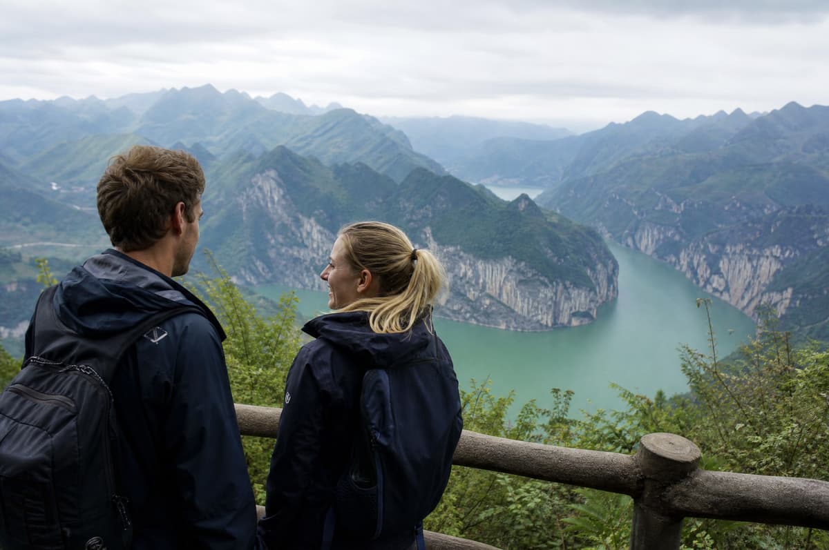 Chongqing 5-Day Private Tour Wulong Karst Wujiang Gallery