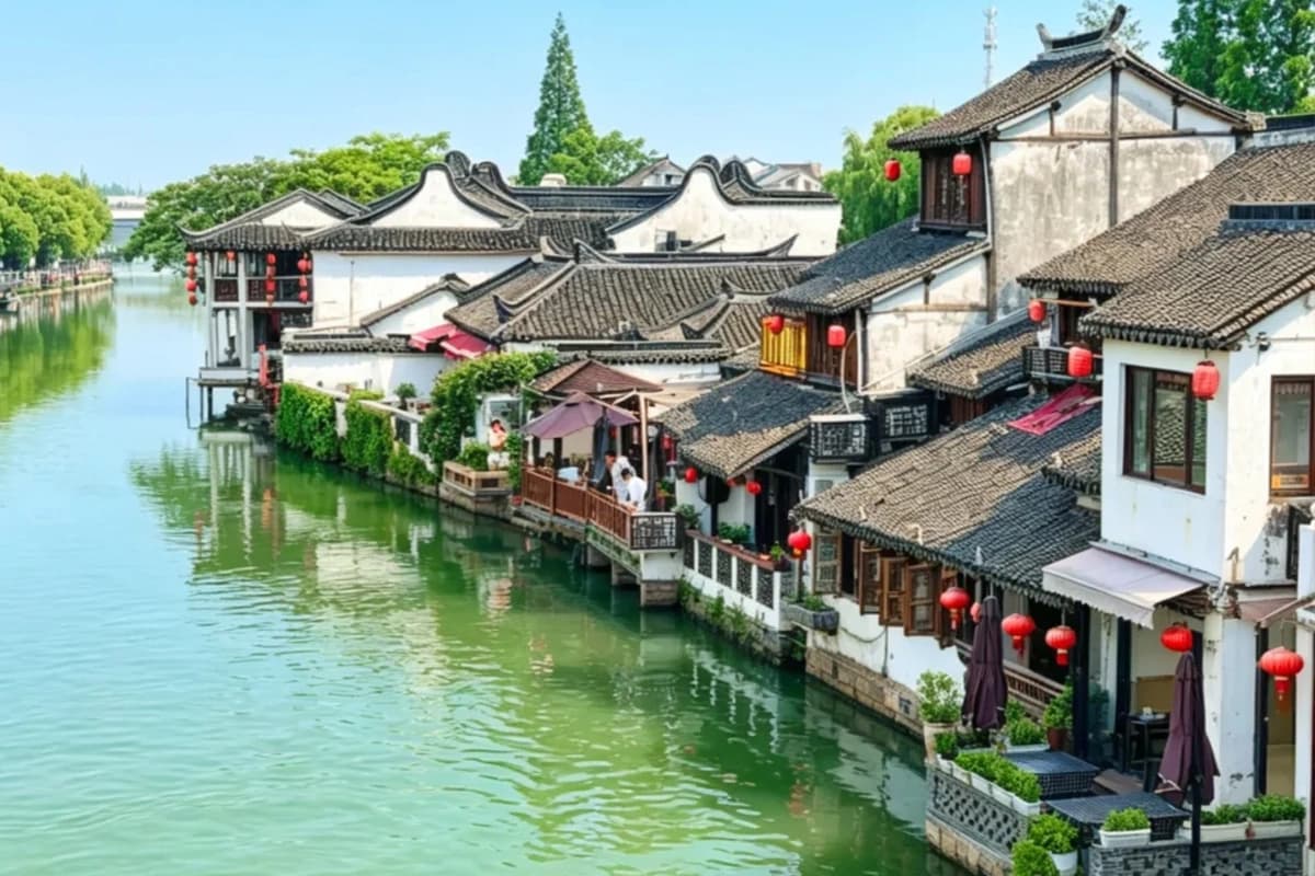 Shanghai Zhujiajiao Water Town Private Day Tour with Driver