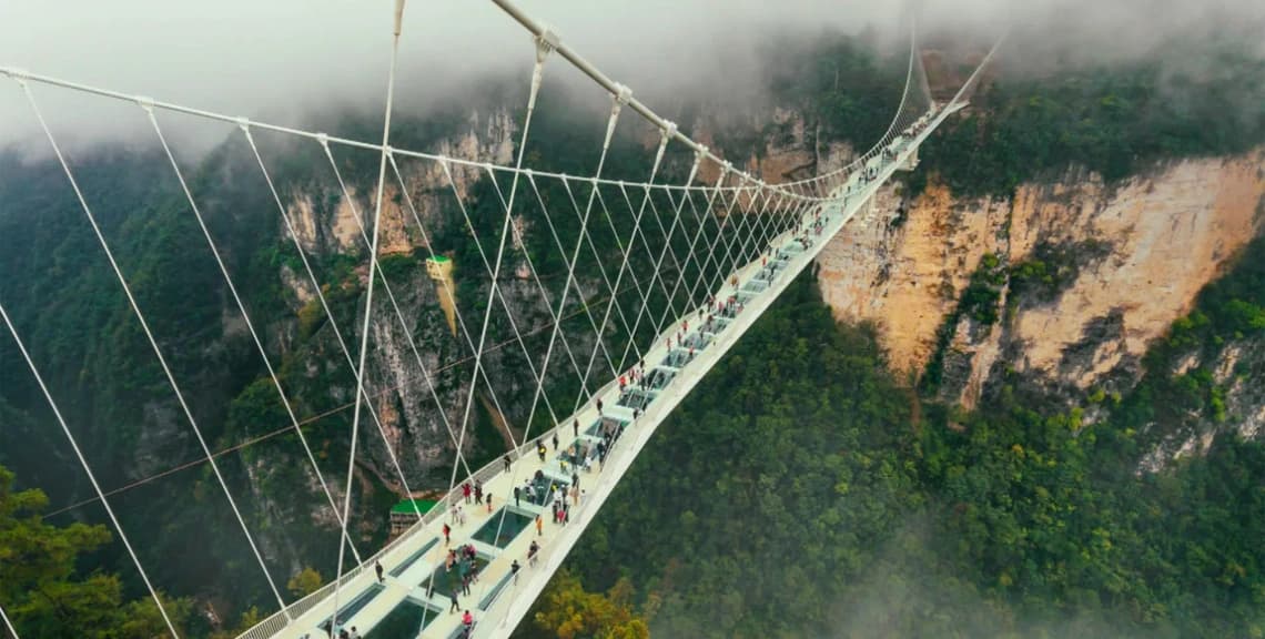 Zhangjiajie Grand Canyon Glass Bridge Private Car Day Tour 2