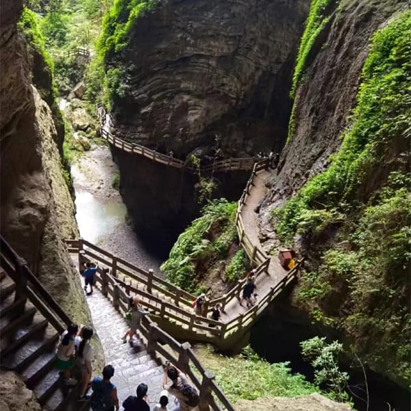 Chongqing Wulong Karst Private Car Day Tour with Driver 2
