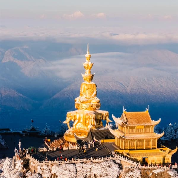 3-Day Private Car Trip from Chengdu to Leshan and Mount Emei