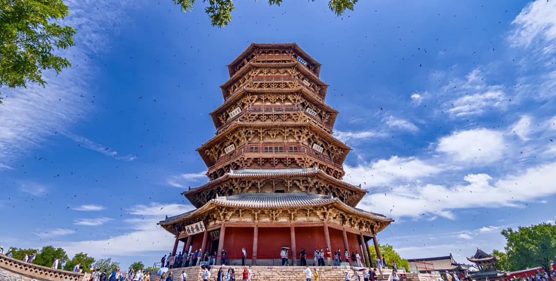 Yingxian Wooden Pagoda (Sakyamuni Pagoda of Fogong Temple)