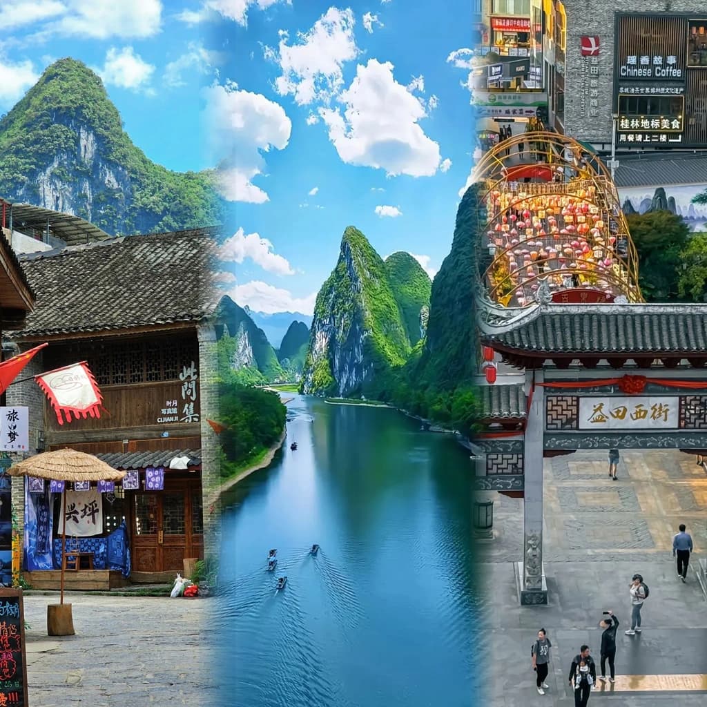 Guilin Yangshuo 4-Day Private Car with Driver