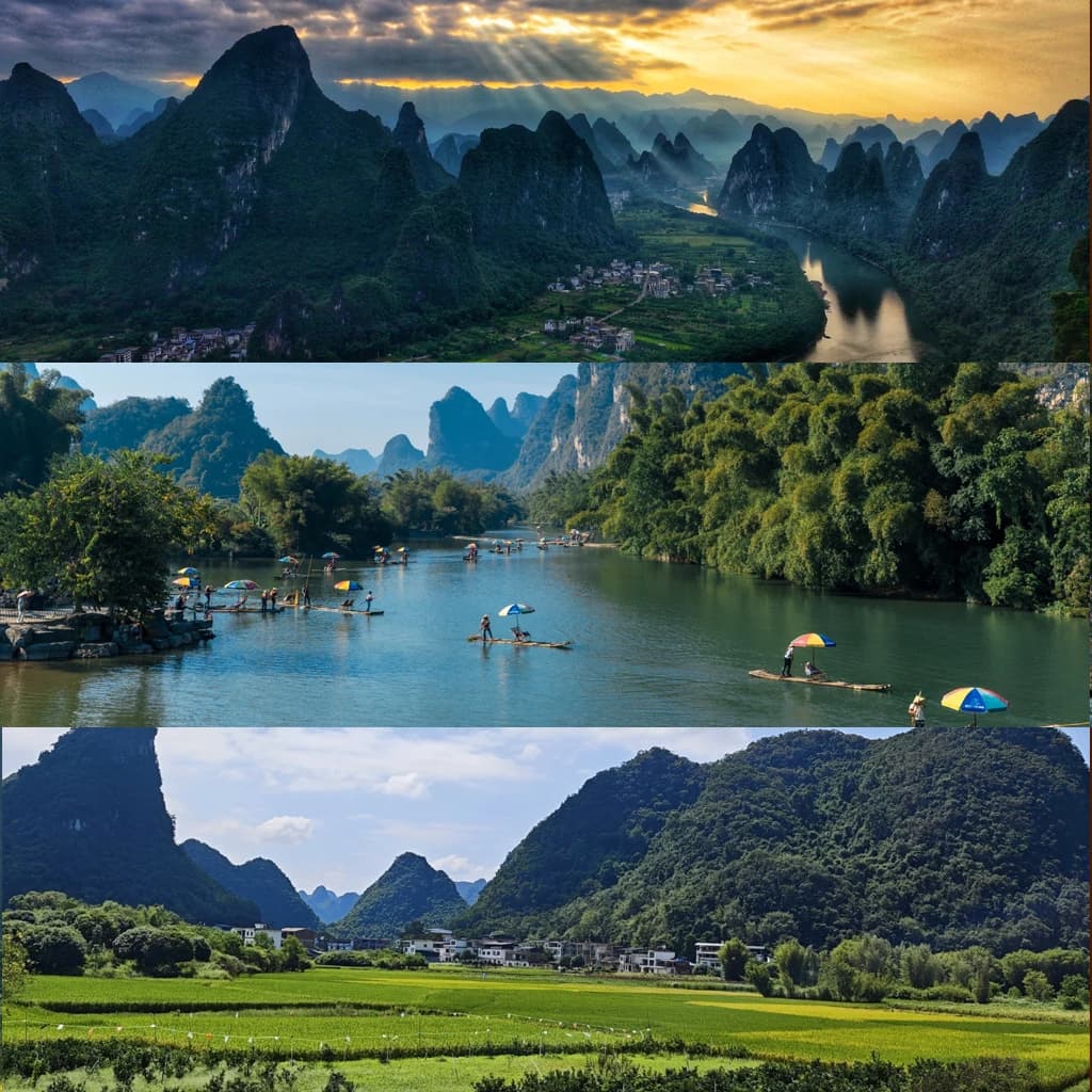 Guilin Yangshuo 3-Day Private Car with Driver
