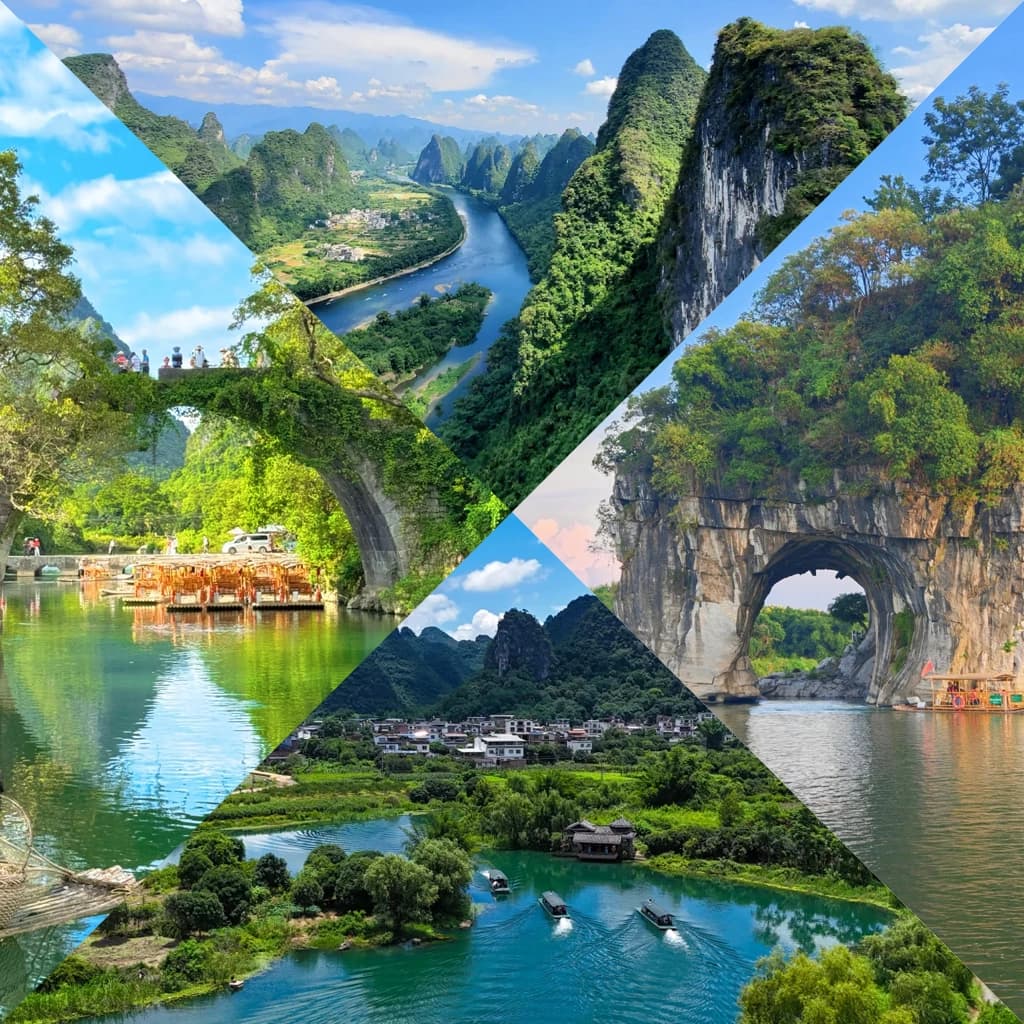 Guilin Yangshuo 2-Day Private Car with Driver