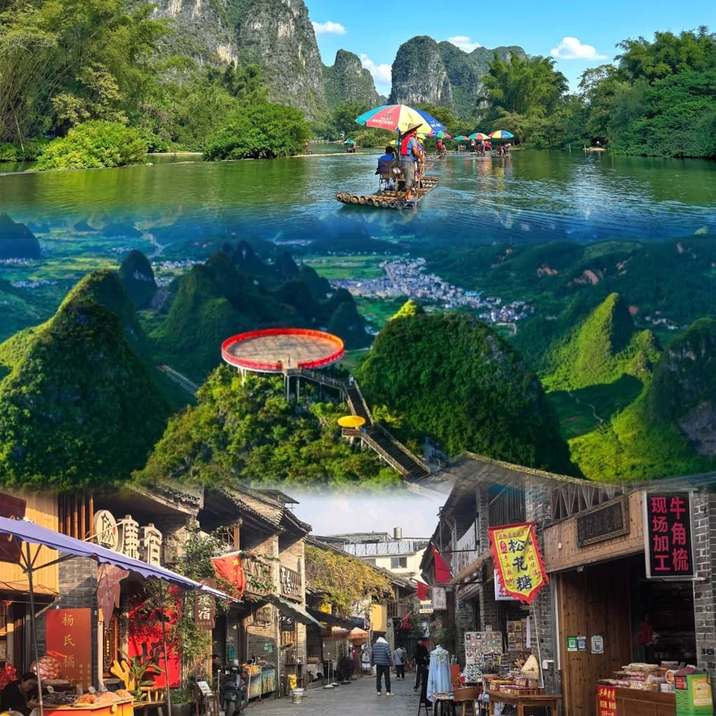 Yangshuo Yulong River Private Car Day Tour with Driver