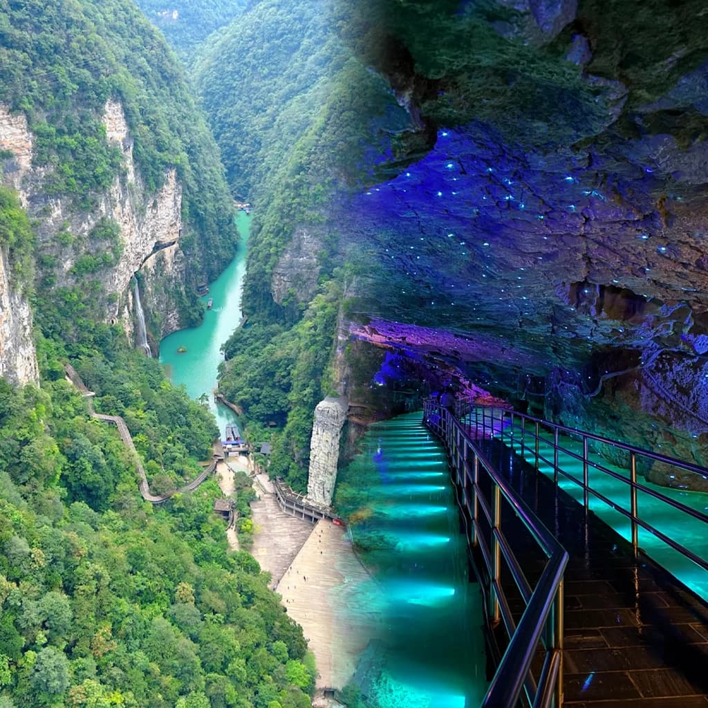 Zhangjiajie Huanglong Cave Private Car Day Tour with Driver