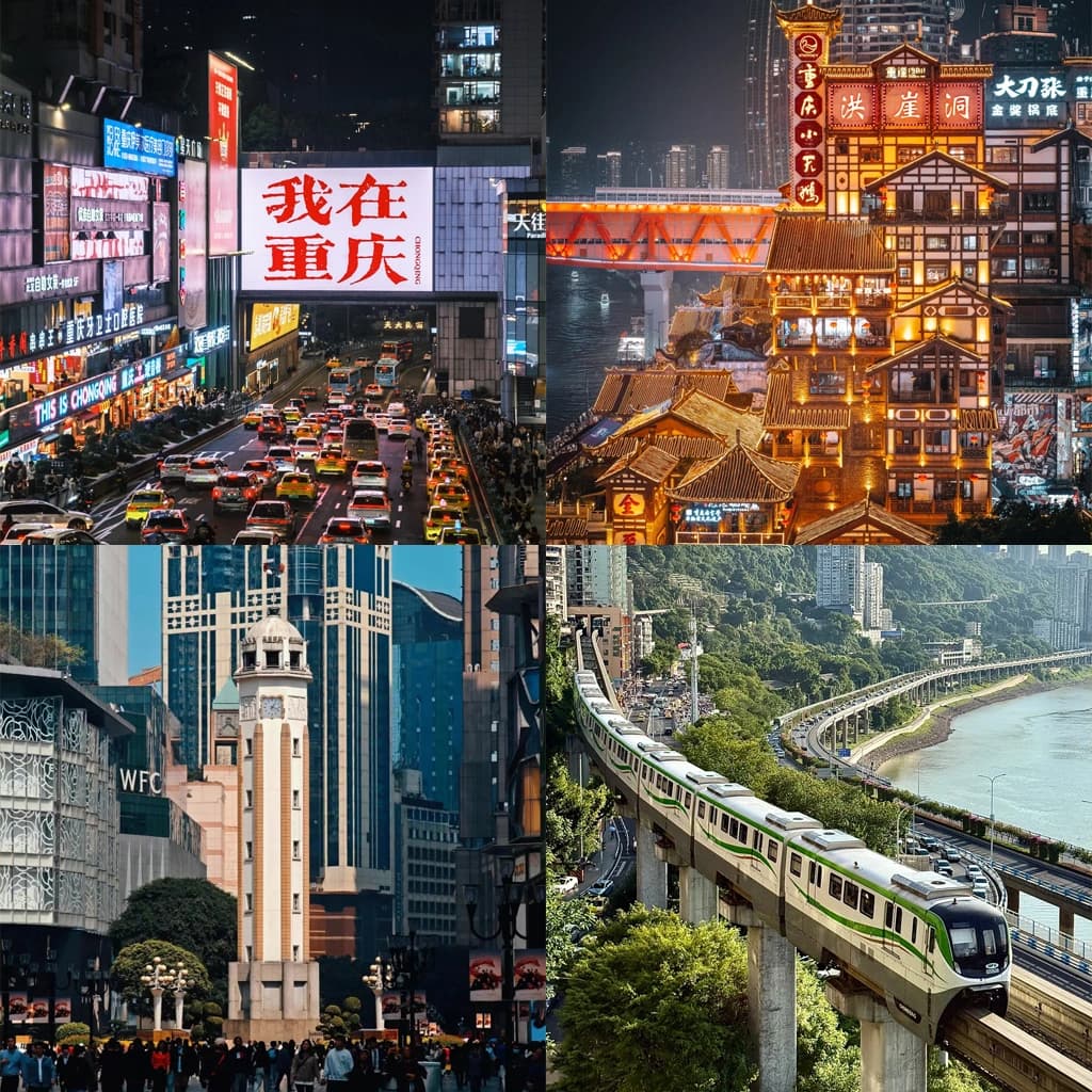 Chongqing Mountain City 2-Day Private Car with Driver