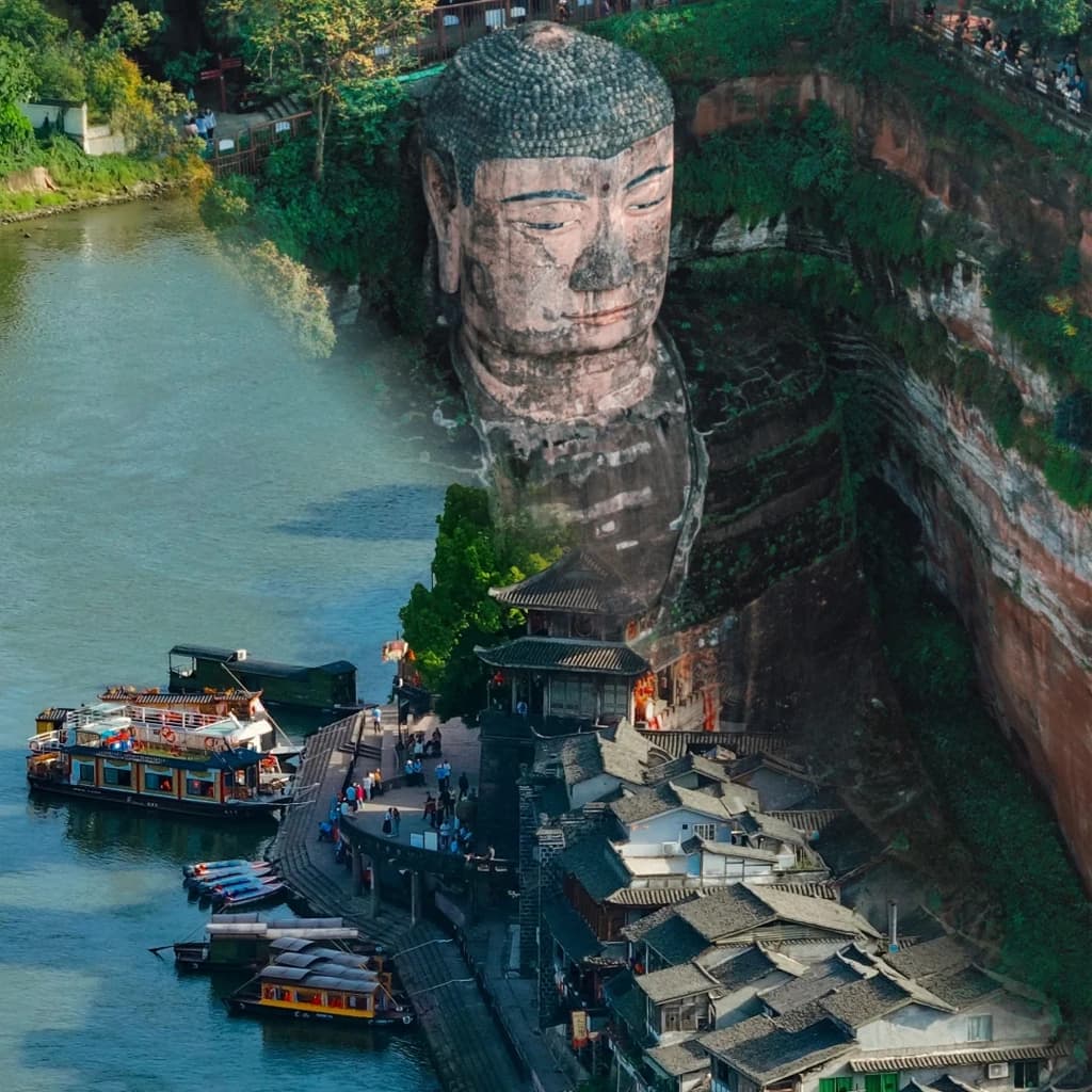 Chengdu Panda Leshan 4-Day Private Car Tour with Driver